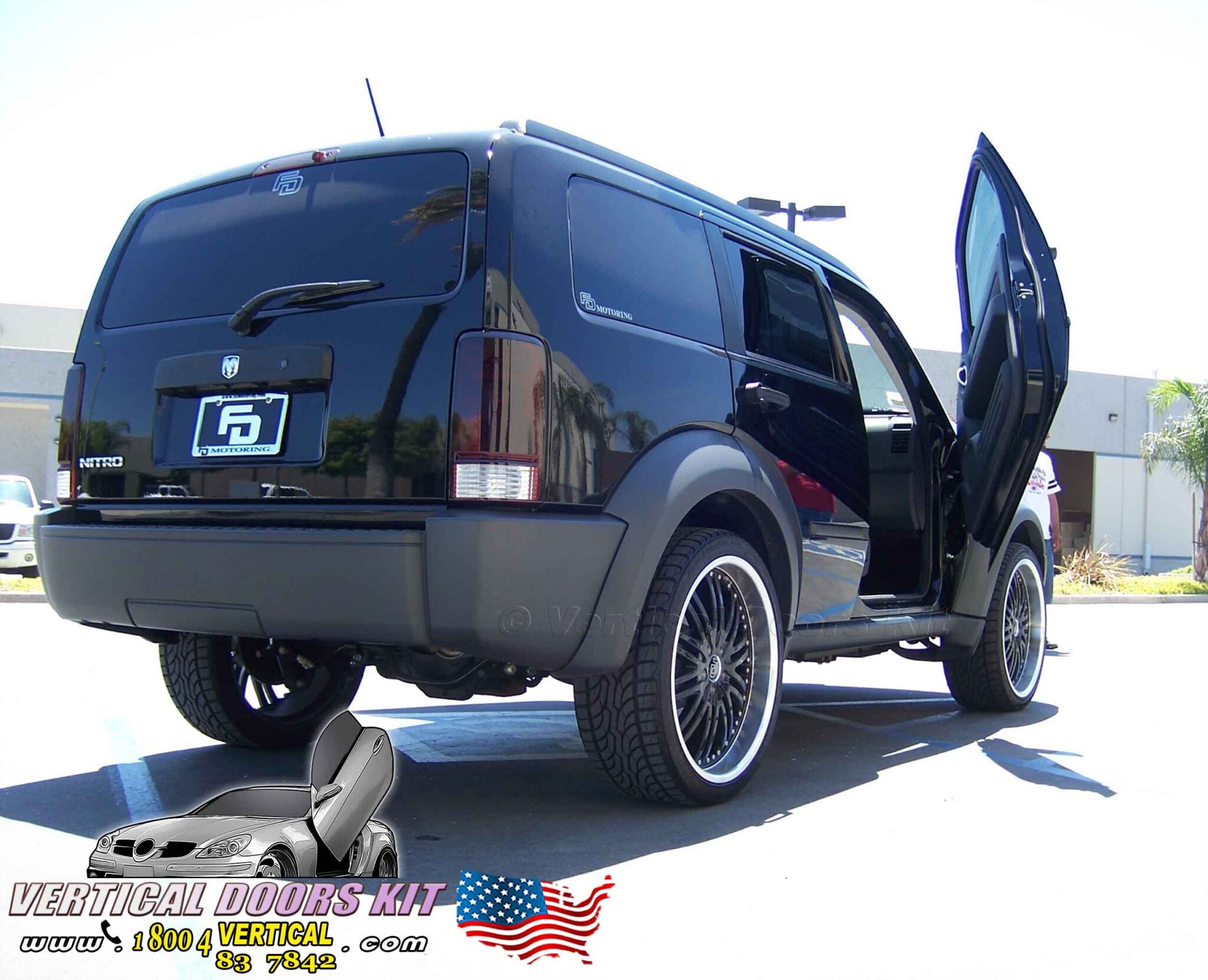 Dodge Nitro 2007-2010 Lambo Vertical Doors Kit ( Special Order ...