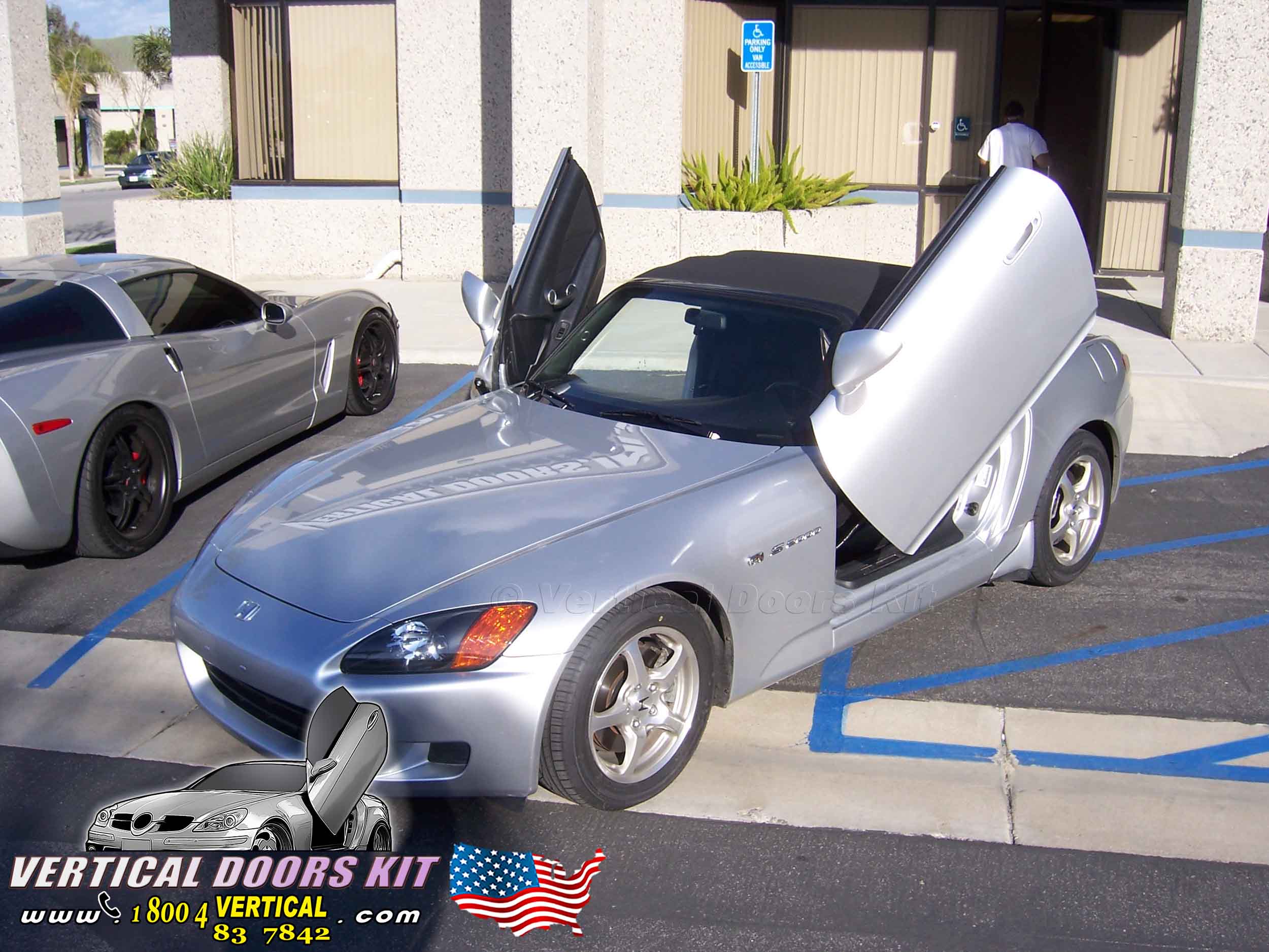 Honda S2000 1999-2009 Lambo Vertical Doors Kit – Lambo Doors Kit Inc.