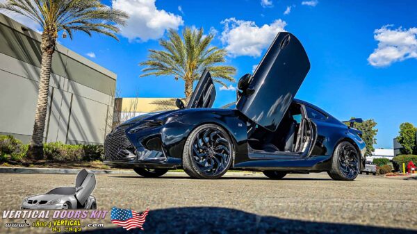 Lexus RC 2015-2024 Lambo Vertical Doors Kit - VDCLEXRC15 - Image 4