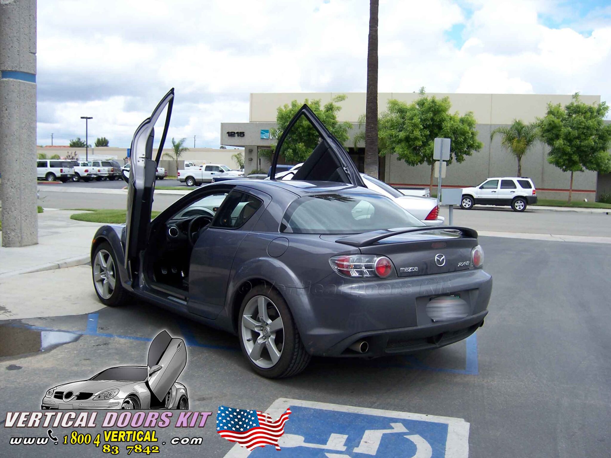 Mazda RX8 2003-2012 Lambo Vertical Doors Kit – VDCMAZRX80408 – Lambo ...