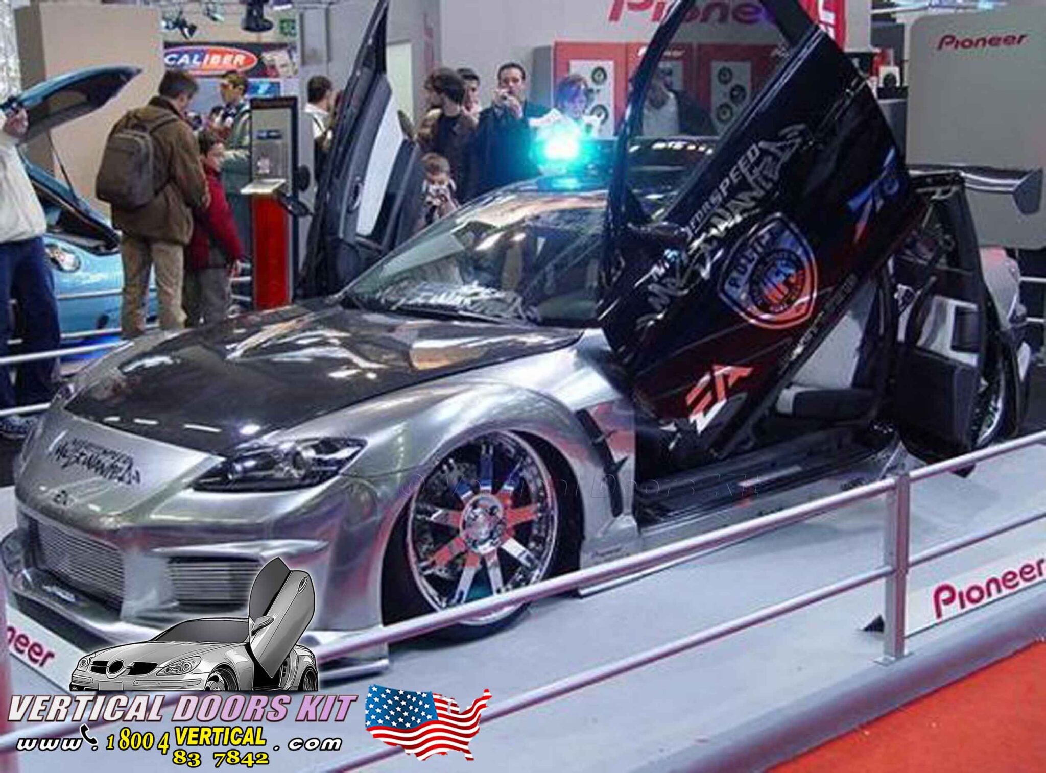 Mazda RX8 2003-2012 Lambo Vertical Doors Kit – VDCMAZRX80408 – Lambo ...